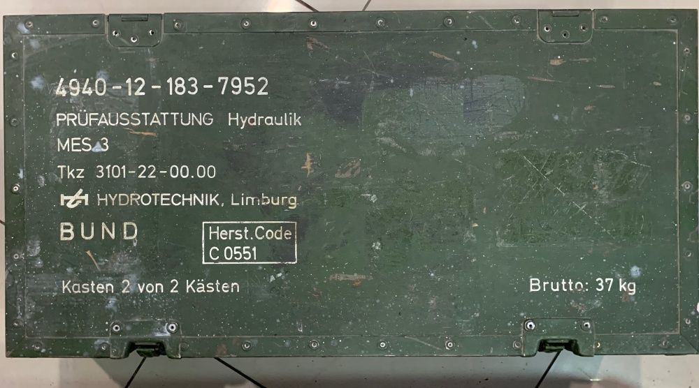 Tester Hidraulic pentru utilaje de constructii si Industriale