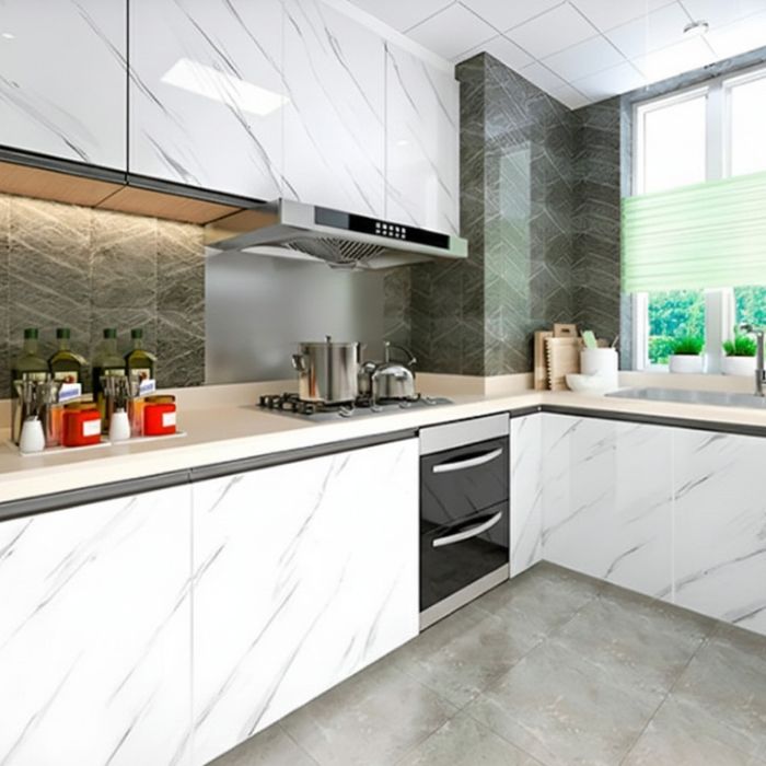 Мраморно самозалепващо фолио