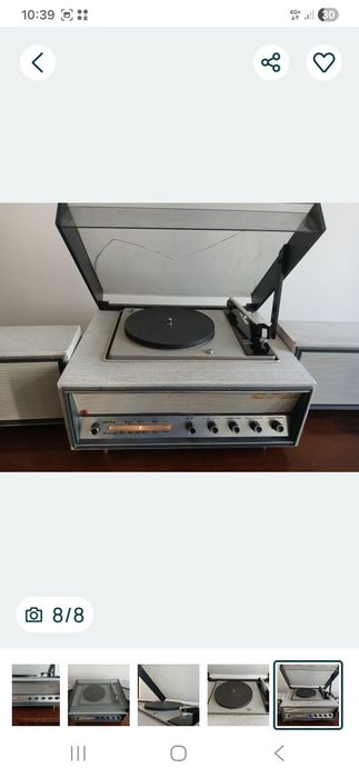 Aparate de radio vechi   cu lămpi..