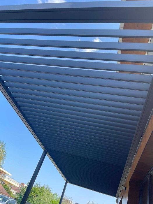 Pergola BIOCLIMATICA retractabila CLUJ all season terase winter-garden