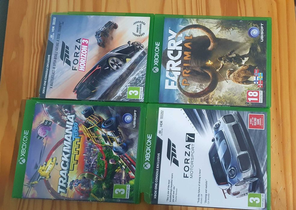 Xbox One S + controller + jocuri – stare foarte bună