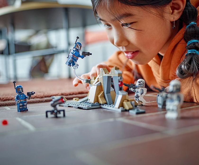 LEGO® Star Wars™ 75373 - детски Засада на Мандалор - боен пакет