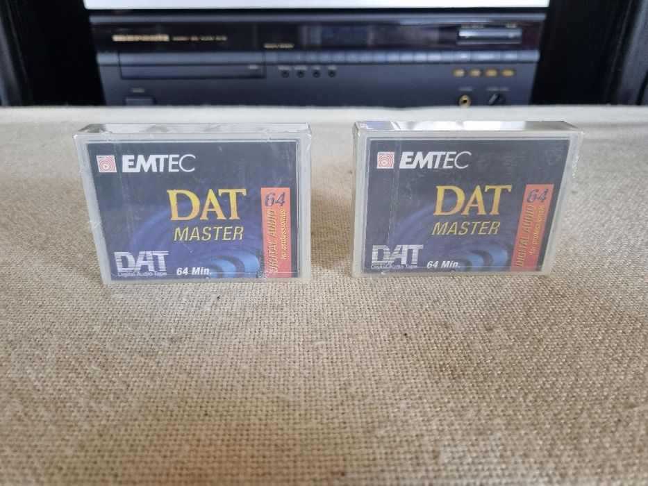 Pachet 2 buc Casete Audio DAT Emtec (Basf). Noi, sigilate.