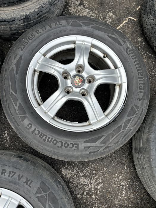 Jante Porsche R17 5x130 anvelope vara
