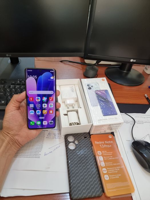Redmi note 13pro+ 5G 12+6/512gb ideal ochilmagan usta kurmagan aybi yu