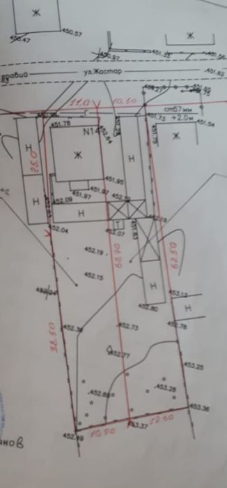 Участок посёлок Акбай.