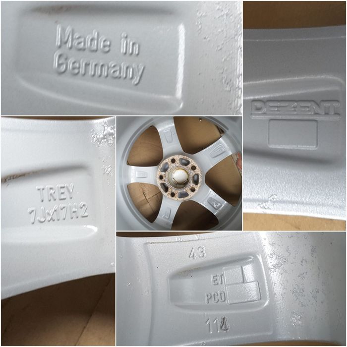 jante aliaj 17; 5x114,3; Renault  Megane 4, Talisman, Kadjar