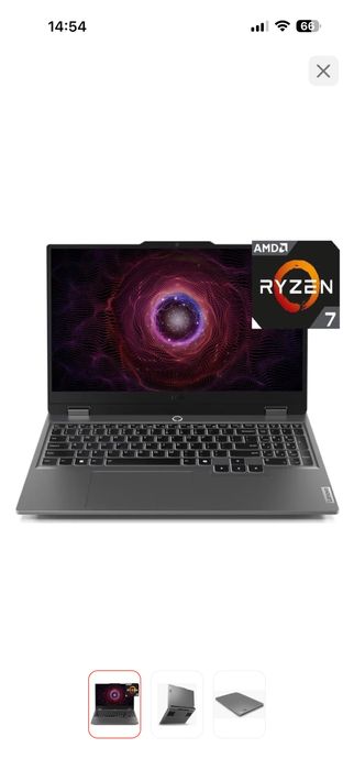 Игровой ноутбук леново