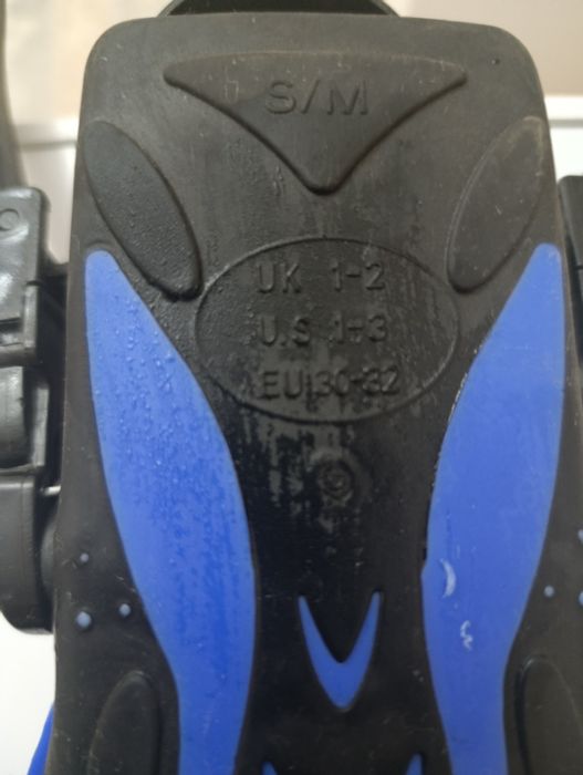 Ласты для плавания, регулир уемые,