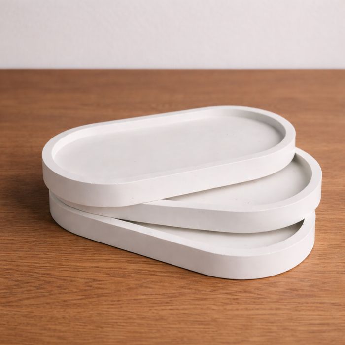 Подставка гипсовая 18см на 9см размер