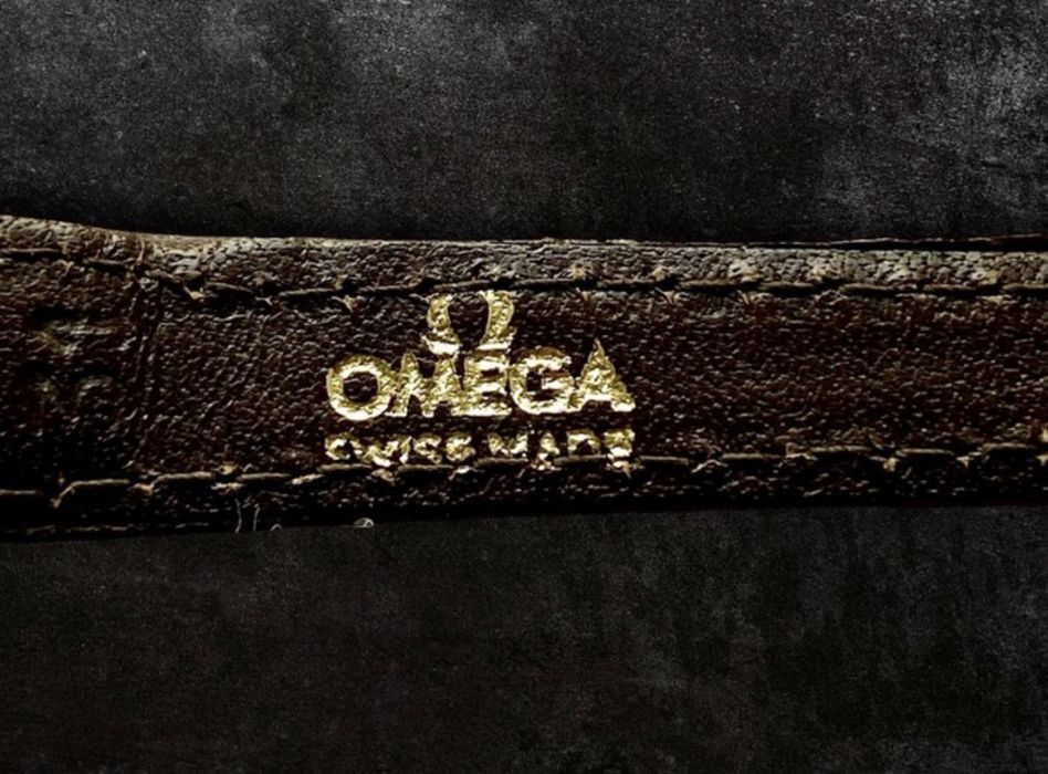 Ceas Omega De Ville quartz swiss made gold plated