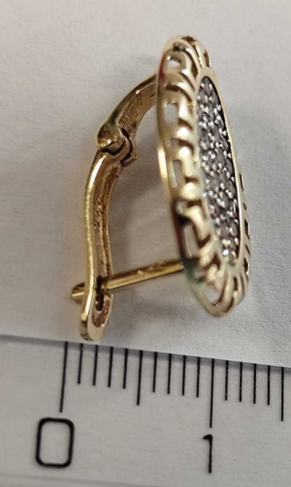 Cercei aur 14K , 4.00gr (AG35 B 34705) Garantie 2ani!