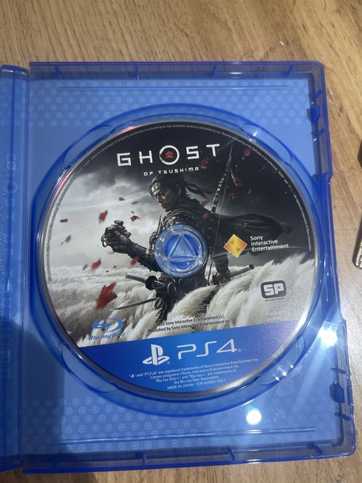 Продам диск на ps4, гост оф тсусима