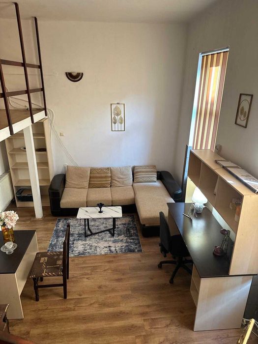 Apartament tip loft, ultracentral Cluj-Napoca | 40 mp | Complet mobilat
