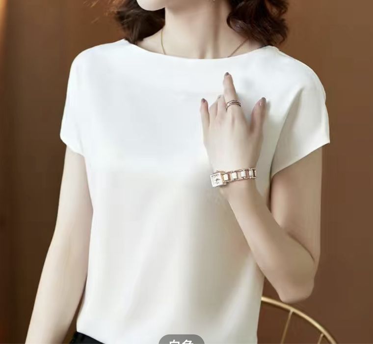 Блузка белая летняя