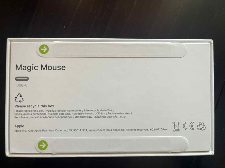 Мишка Apple Magic Mouse- usb C, модел 2024