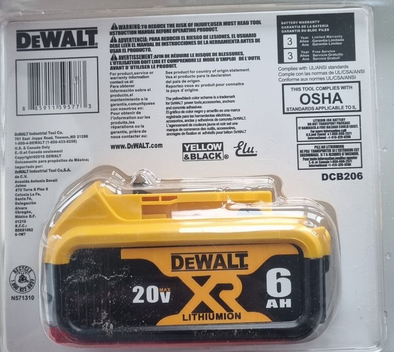 Baterii Dewalt de vânzare noi!