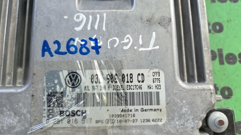 Calculator ecu Volkswagen Tiguan 2007-> 0281016517