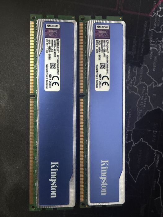 Ddr3 kingstone kit 2x8gb