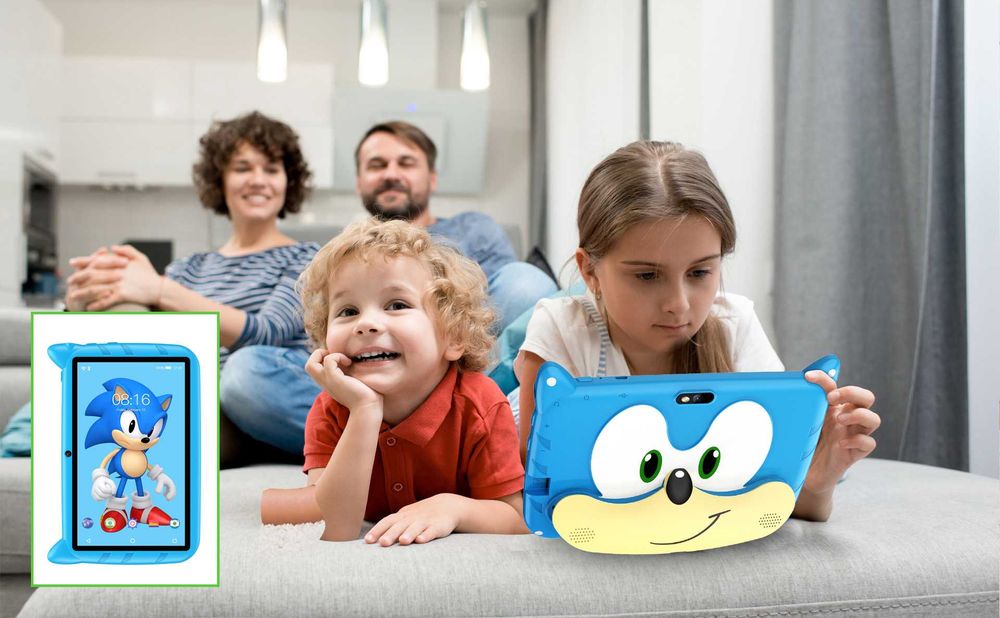 Tableta Educationala pentru Copii,7 Inch,Sonic,2 GB RAM, 32GB ROM