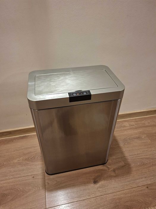 Coș de gunoi automat de bucătărie DAYTONA, 60 l, din oțel inoxidabil