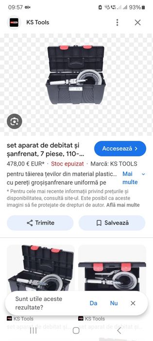 Aparat de debitat și sanfrenat teava de plastic