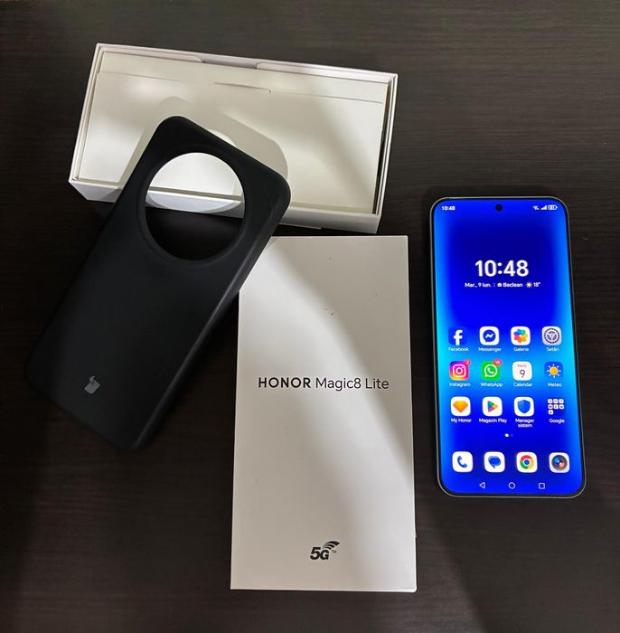 Honor Magic8 Lite 256gb / fullbox / ca nou /garanție