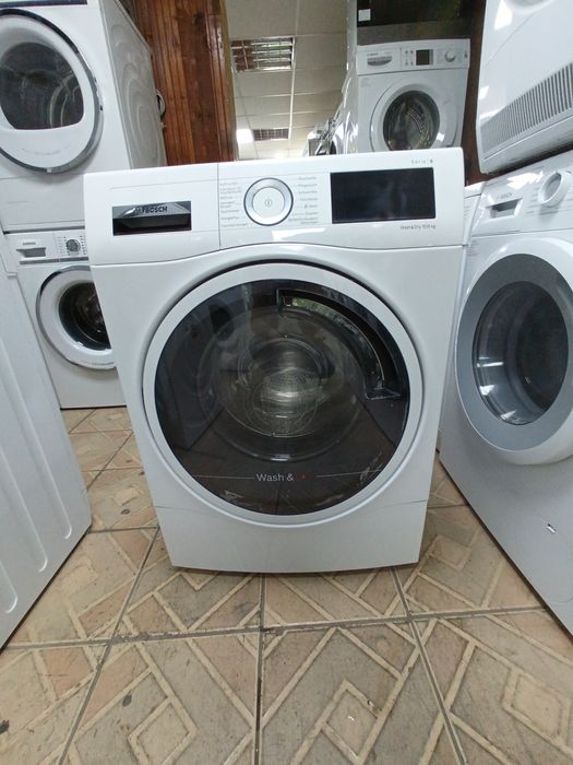 Пералня със сушилня Бош Bosch Serie 6 A+++ 10/6кг Wash end Dry  2 години Гаранция!