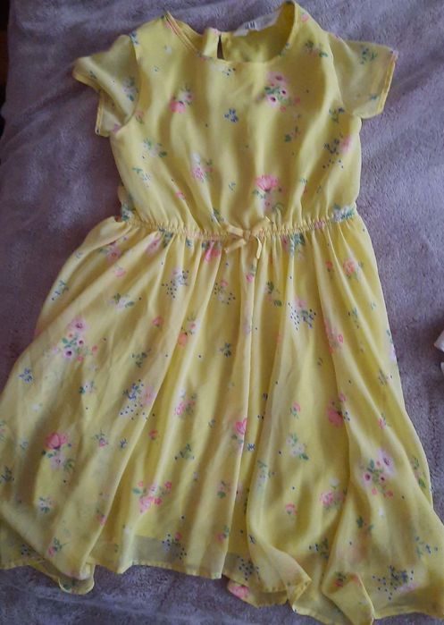 Рокли за момиче 128, 140 см / Къси панталонки benetton - 8 г