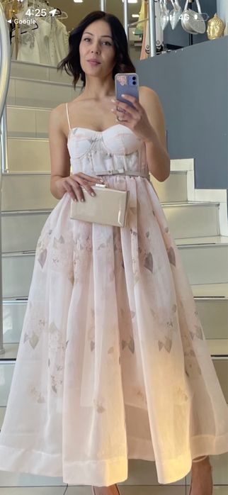 Уникална рокля с лен