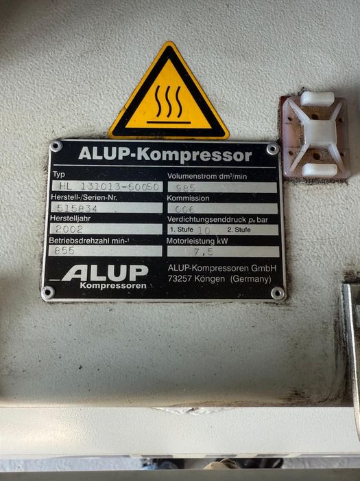 Compresor industrial ALUP 500 l
