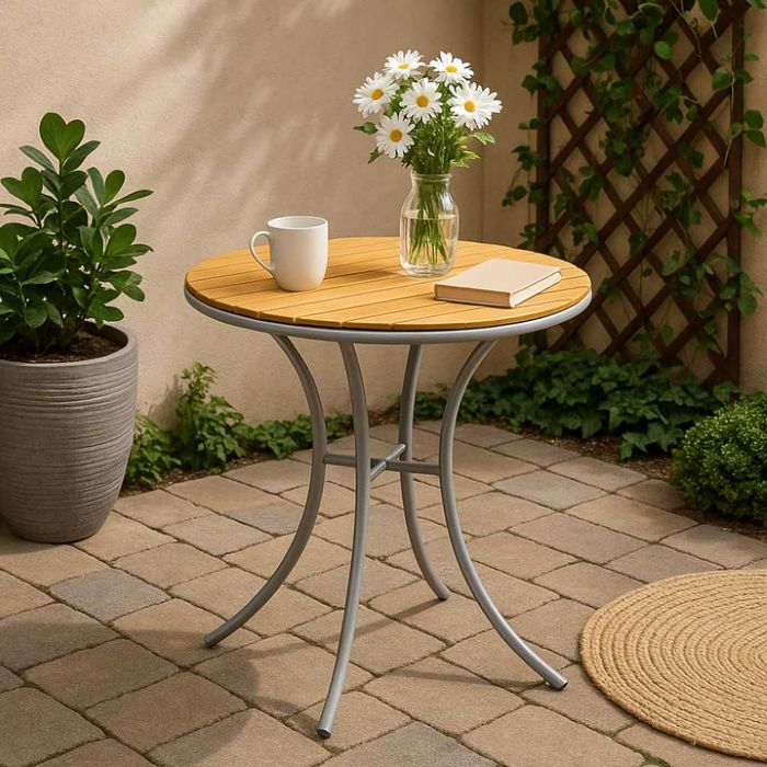 Маса Muhler Bistro Polywood, 70xH72см