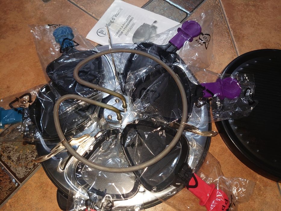 Grill electric Raclette-Fondue 2in1