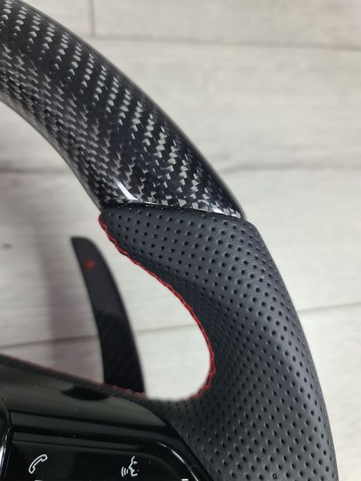 Oferta-Volan-Tesit-Carbon-RS-Look-Audi-A4-A5-A6-A7-Q3-Q5-Q7-Retrofit-Nou