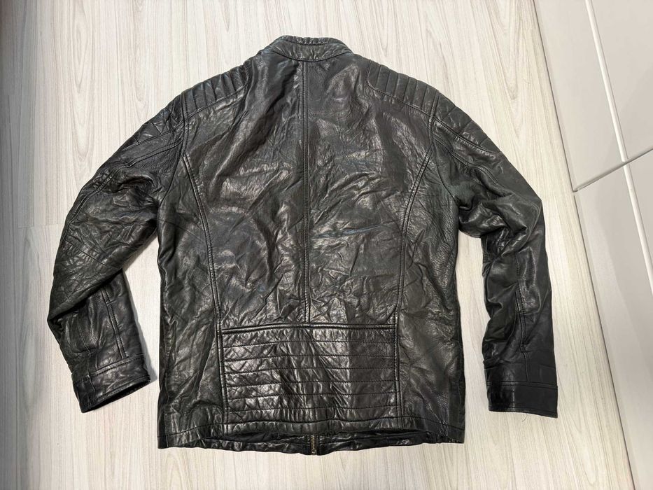 ''Angelo Litrico''оригинално мъжко кожено яке М-Л размер