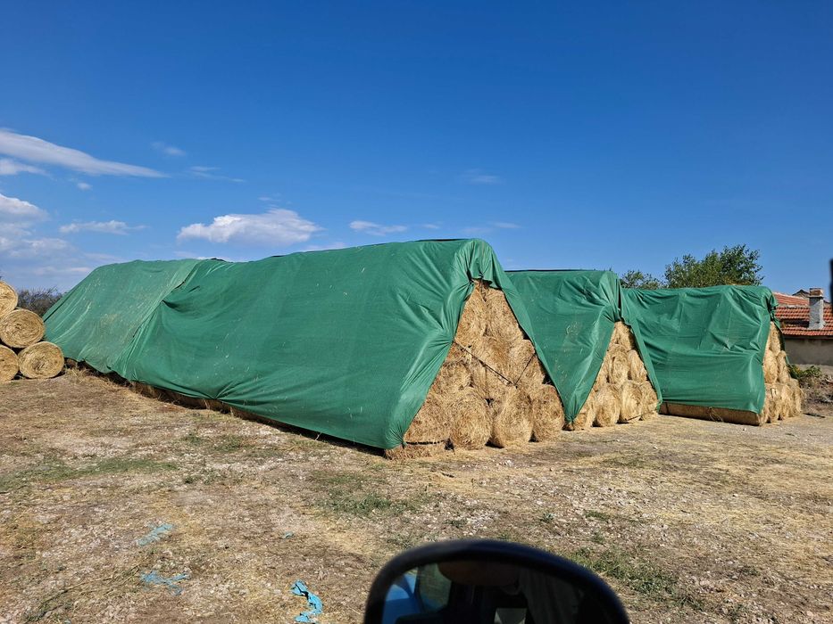 Рулонни бали люцерна,сено,овес,просо,грах и други  култури