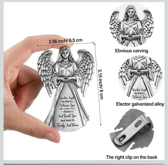 Ангел пазител за слънцезащитен сенник