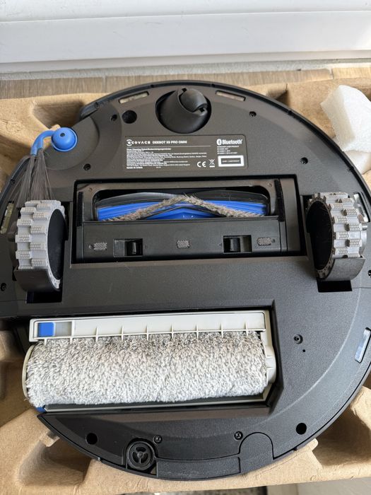 Прахосмукачка Робот + Автоматична Станция ECOVACS Deebot X9 Pro OMNI за Сухо и Мокро, 16600Pa, AI, Навигация, APP, Моп!