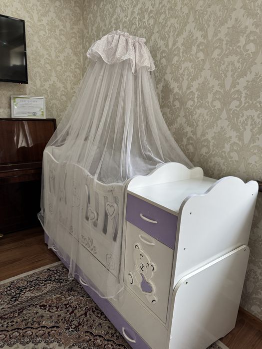 Детская кровать + Колыбельная