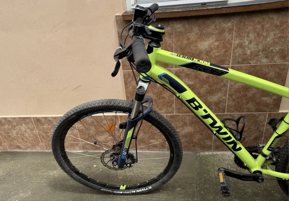 Bicicleta adult B Twin Rockrider 520 L