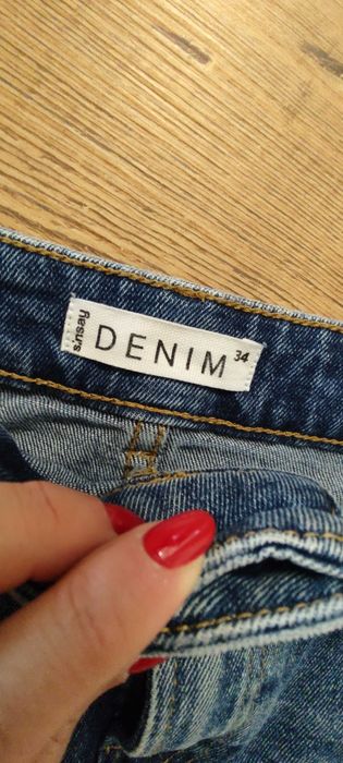 Fusta scurta denim masura 34