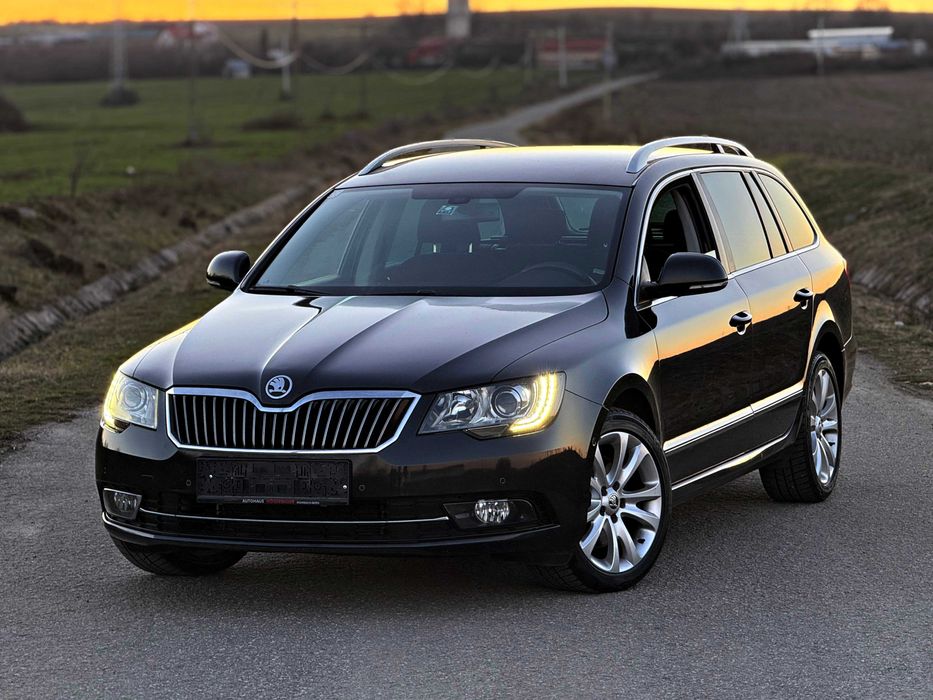 SKODA SUPERB 2.0 TDI 2014 Facelift Led Adus recent !