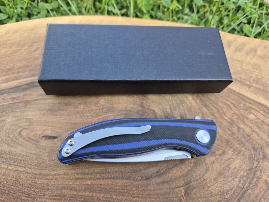 Сгъваем джобен нож SHIROGOROV,стомана D2,три цвята,SH207