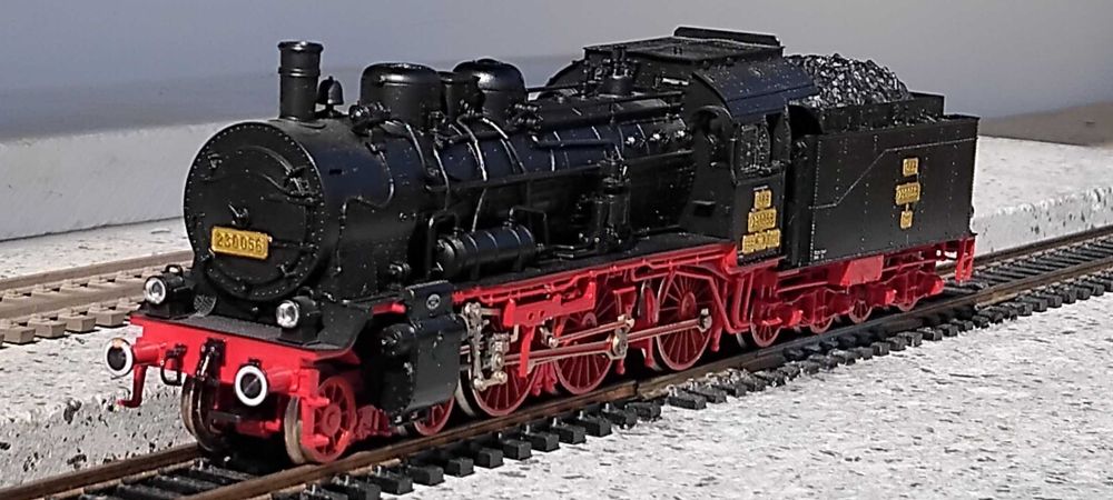 Locomotiva cu aburI seria CFR 230.000 marca FLEISCHMAN 1.87 HO.