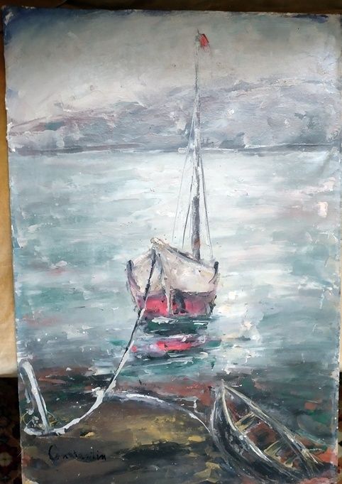 Tablou pictor Gelu Constantin