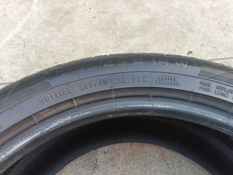 O anvelopa vara 235 45 18 Continental SportContact 5 seal 7 mm 4122