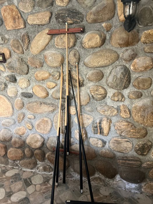 Винтидж масивна игрална маса за карамбол