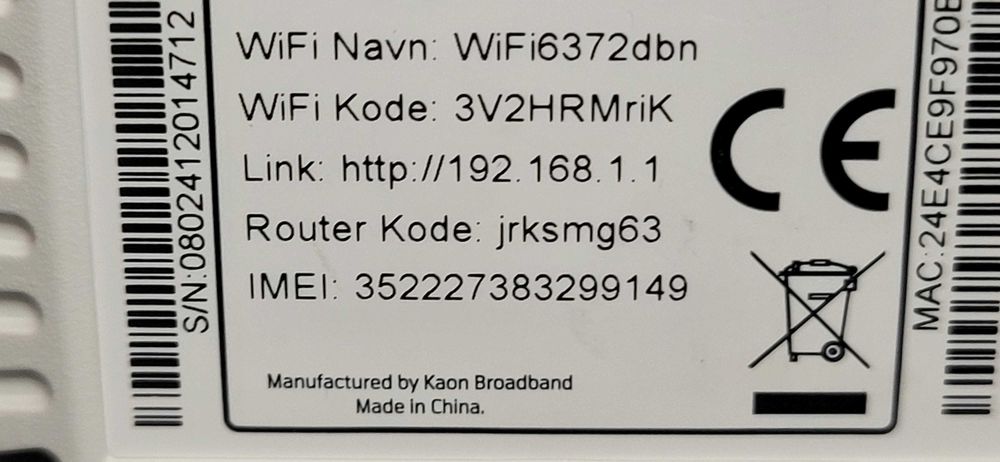 Router 5G Kaon FA7550, Wi-Fi 6 Dual-Band, Slot SIM liber de retea