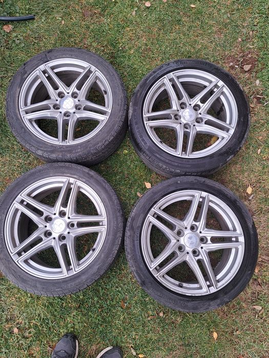 BMW. Джанти BORBET с летни гуми 17 цола за bmw 5/120 J 7,5  et35