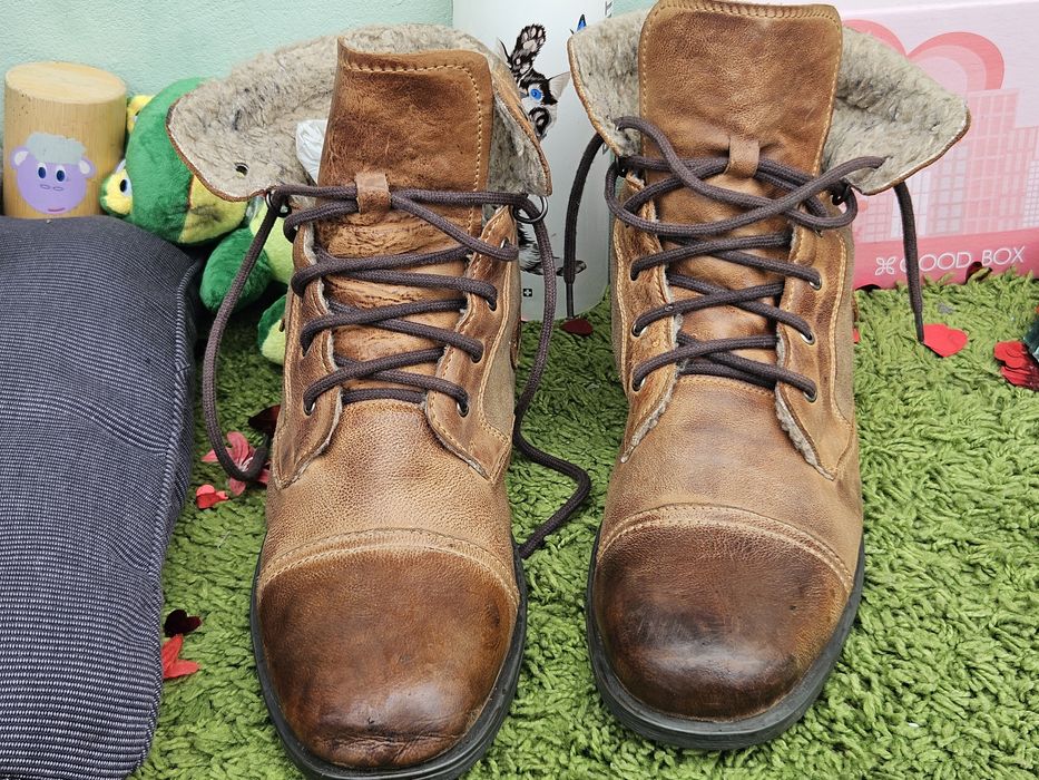 Invito мъжки топли боти от кожа N4